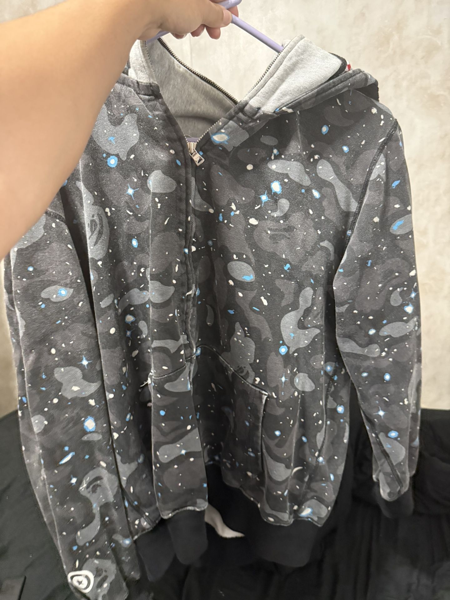 Double Hood Bape Space Camo