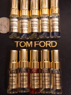Large TOM FORD 10 Lot Bundle Spray Perfume Samples