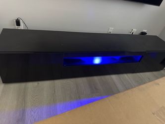 Black entertainment center