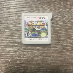 Sonic Generations Nintendo 3DS