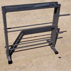 3 tier weight rack