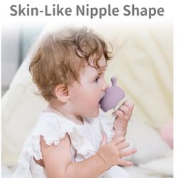 Baby Teething Toys for 3-12 Months+,Silicone Baby Teether with Suction Base,Soft & Easy to Grasp for Teething Relief,Safe & Comfortable Teether Toys f