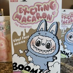 Pop Mart The Monsters Exciting Macaron Sesame Bean Labubu