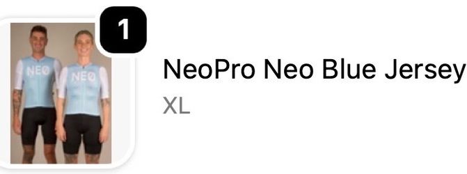 BRAND NEW Jersey XL-  Neo-Pro