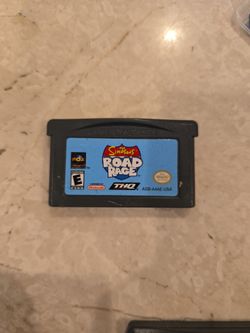GameBoy Simpsons Road Rage