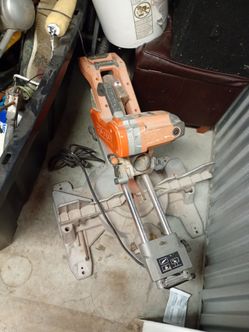 Rigid chop saw with out stand