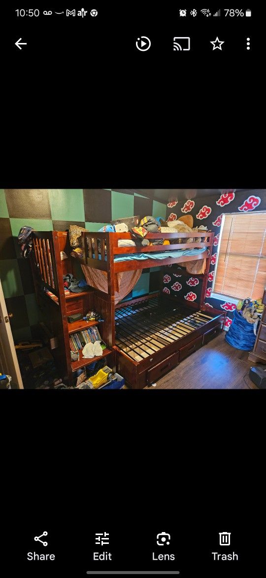 Bunk Bed With Storage
