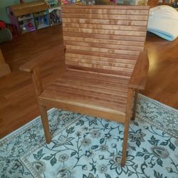 Teak Accent Chair