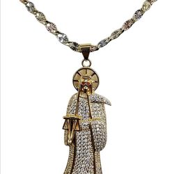 Santa Muerte Necklace