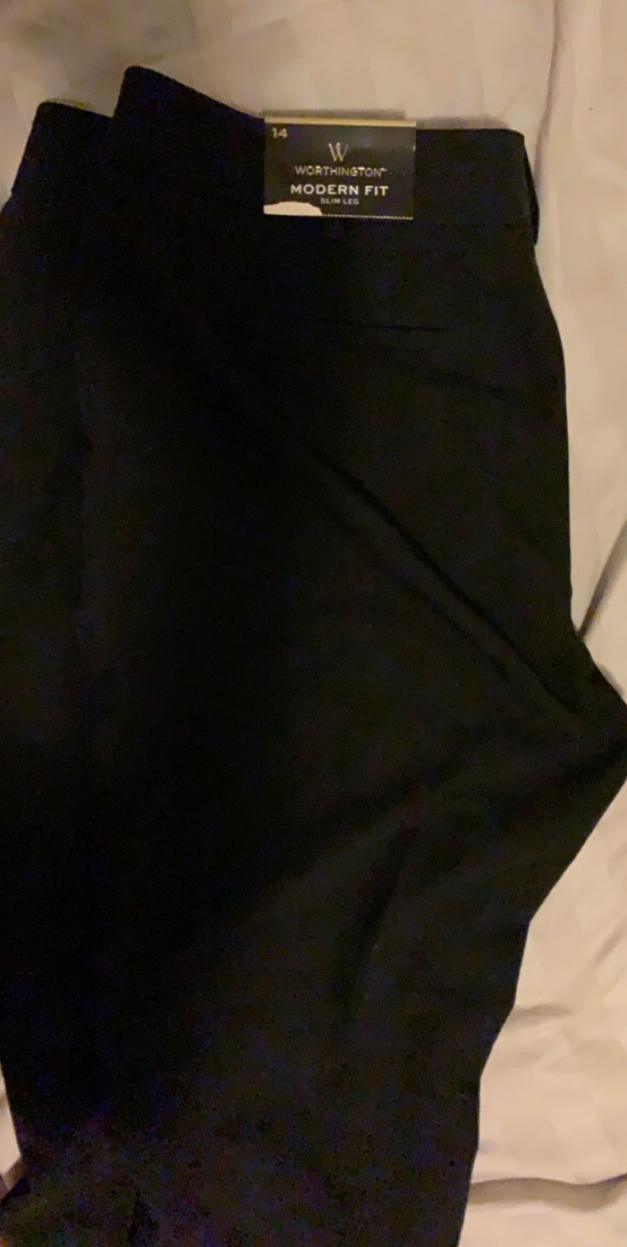Women dressing black pants Worthington modern fit new size 14 for Sale in  Los Angeles, CA - OfferUp