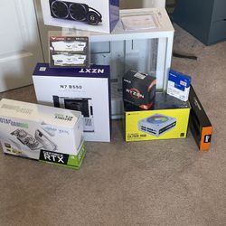 White Gaming PC – RTX 3060 | Ryzen 5 5600X | 16GB RAM | 1TB SSD