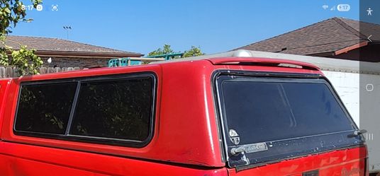 Camper shell for truck