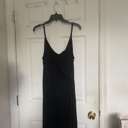 Black Wrap Dress