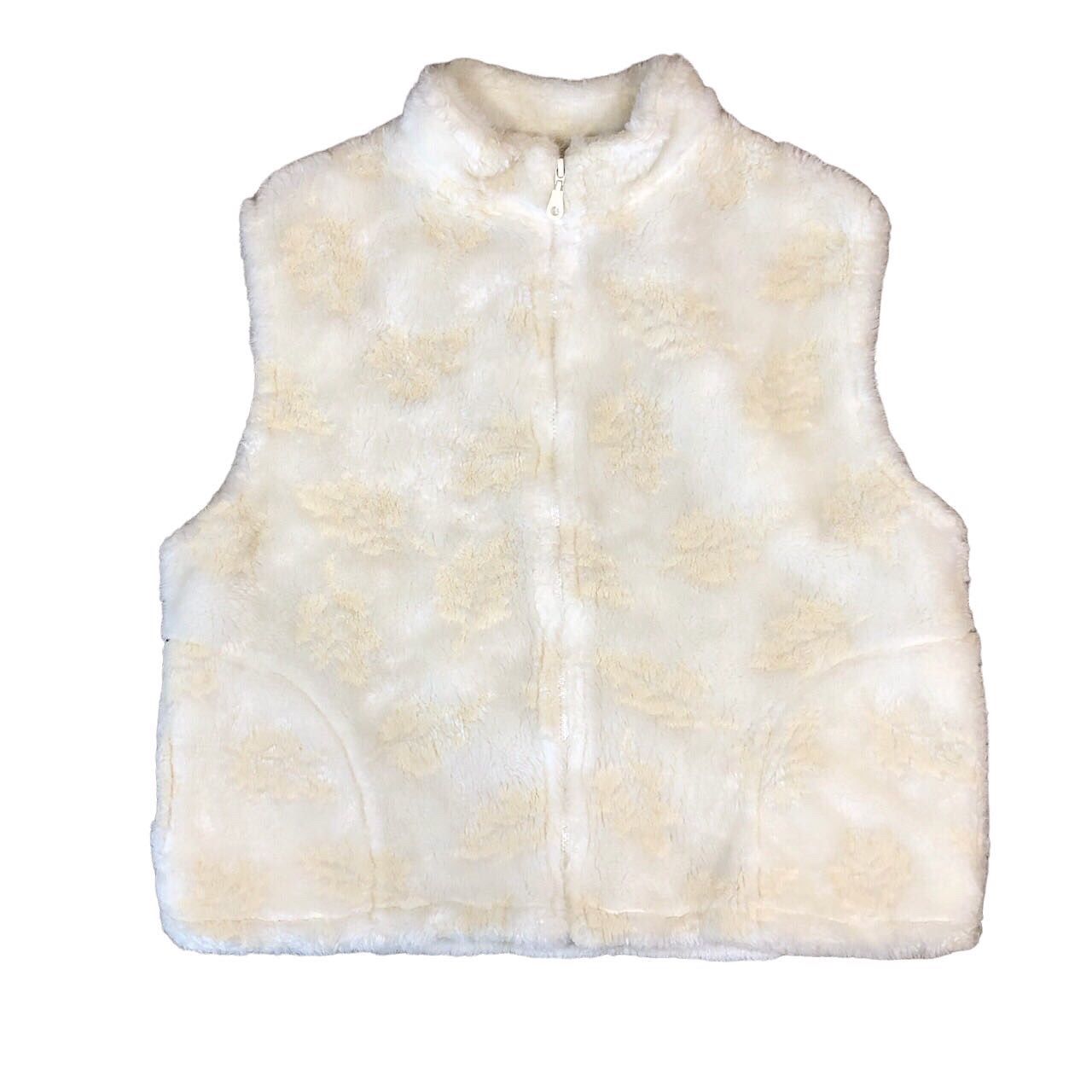 Vintage Coldwater Creek Faux Fur Vest