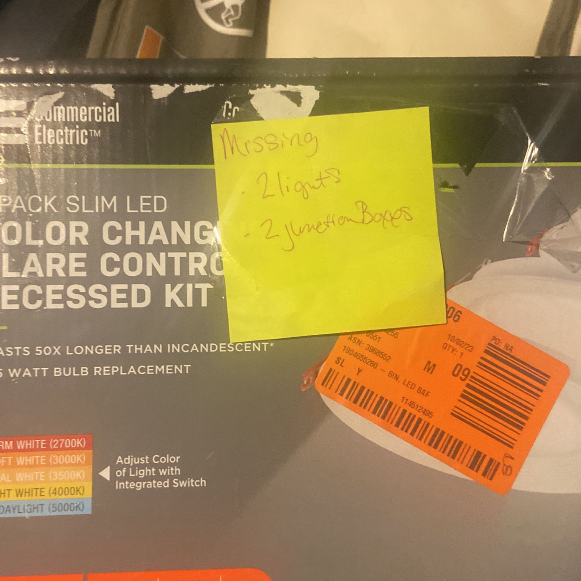 Color Changing Glare Control Kit 