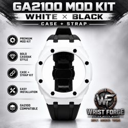 Wrist Forge GA2100 Mod Kit White & Black