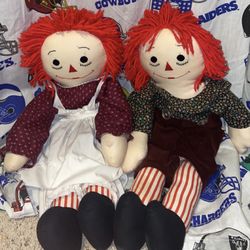 Vintage Dolls , Raggedy Ann Dolls
