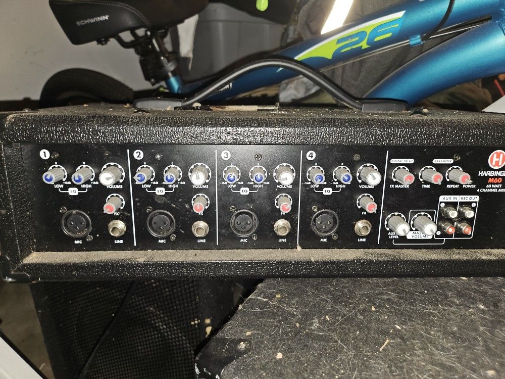 Harbinger Speakers And Amp