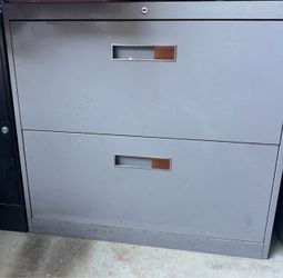 2-Drawer Lateral Metal Filing Cabinet
