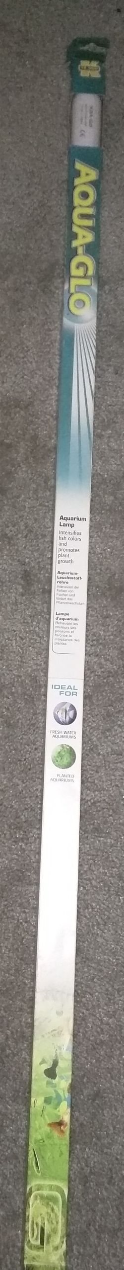 New Aqua Glow 48" Florescent Aquarium Light Bulb T-10
