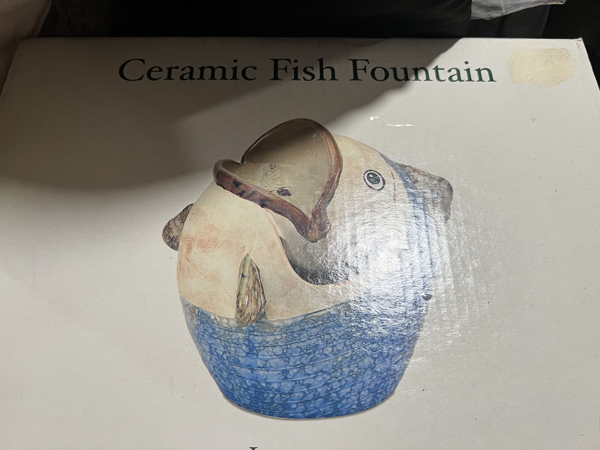 Ceramic Fish Fountain