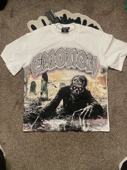 Mixed Emotion White Graphic Tee