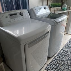 LG Top Load Washer 4.9 & Gas  Dryer 