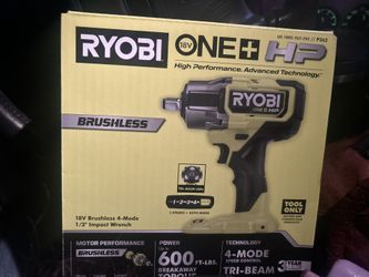 RYOBI ONE+ 1/2in Impact Wrench