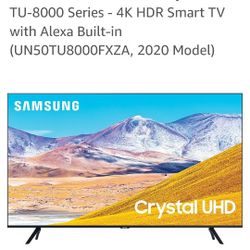 50" Samsung Smart TV Monitor