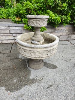 Garden fountain