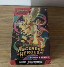 Pokemon Mega Evolution Ascended Heroes Booster Bundle