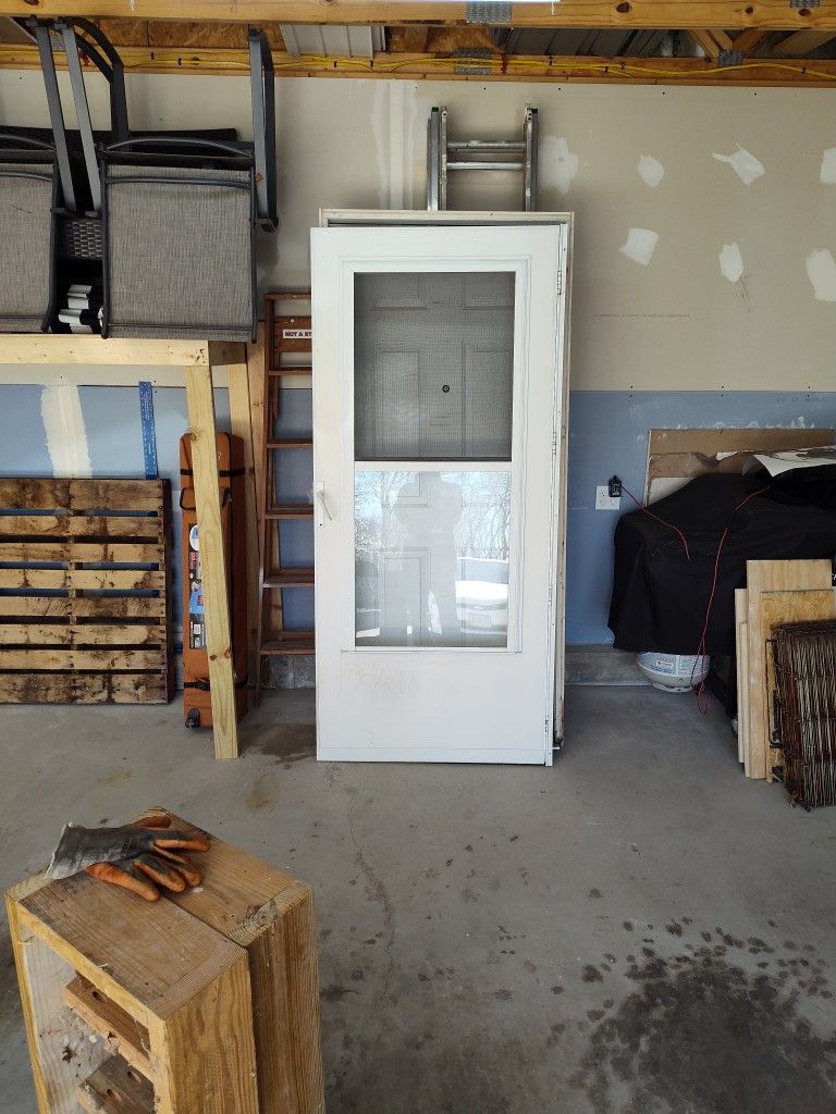 Entrance Door And Storm Door