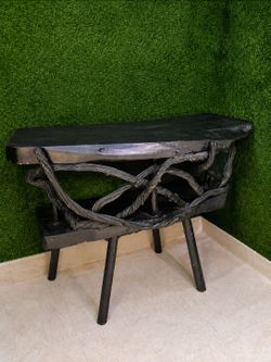 Tree Trunk Console Bar