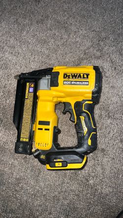 Dewalt 20v brushless 23 Ga. Pin nailer used it’s just dirty Works perfect Tool Only