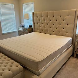 Helix Burch Natural Queen Mattress- LIKE NEW
