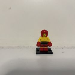 col077 Boxer, CMF Series 5. This version of the Boxer minifigure is exclusive.