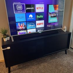 Sony X90C 4K 55 Inch TV with TV Stand and Blueray Player