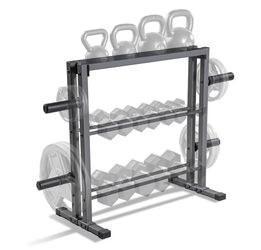 Marcy Weight Storage Organizer Racks for Dumbbells, Kettlebells, Weight Plates