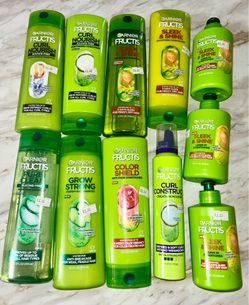 Garnier Fructis Shampoos & Conditioners
