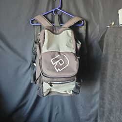 DeMarini Voodoo Baseball Softball Backpack Bag Black Grey