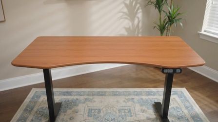 Long elite series Height adjustable sit/stand electric desk