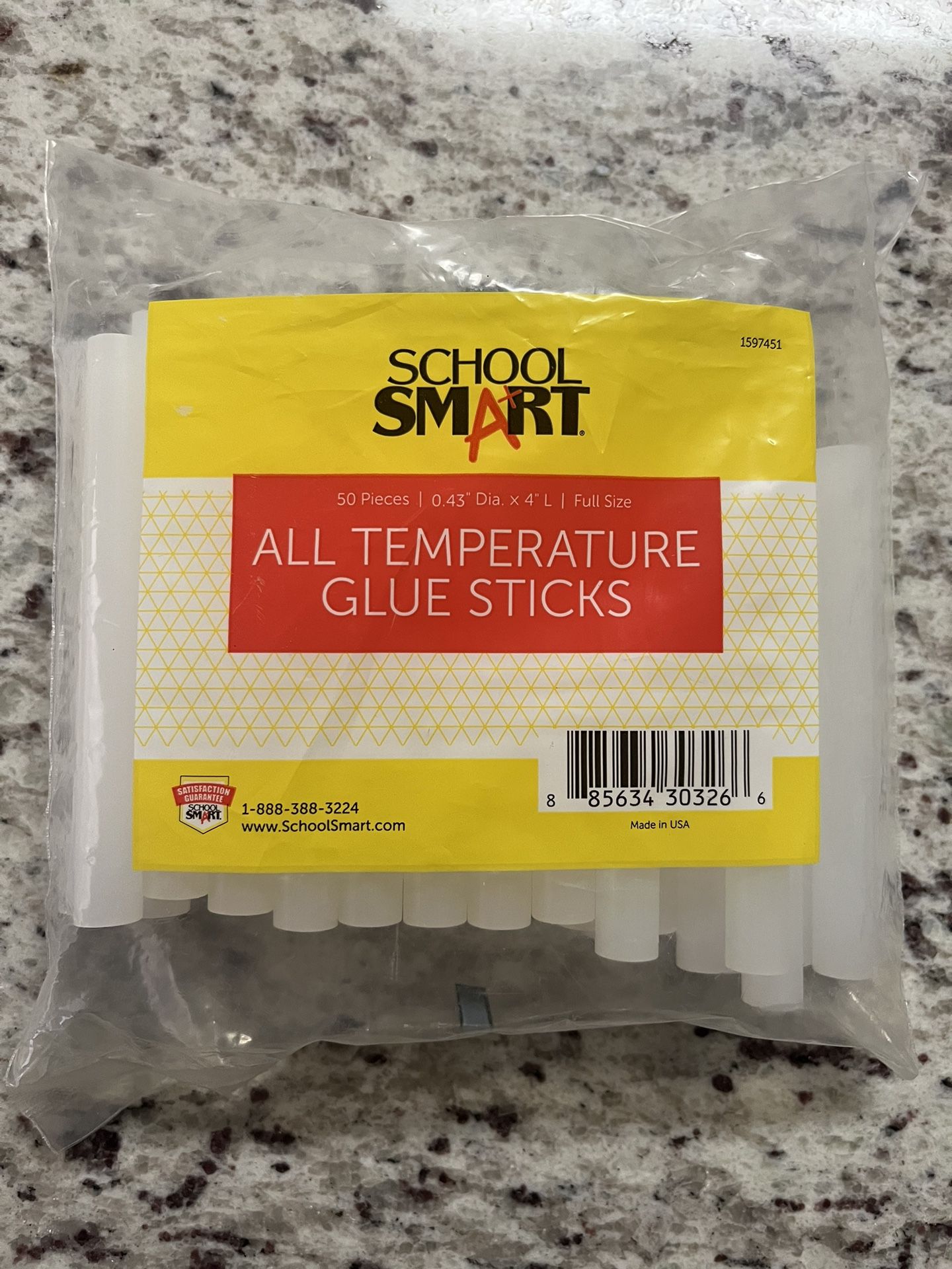 Never Opened Hot Glue Sticks - 3 Packages
