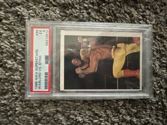 1988 N.W.A. Superstars Warlord VS. Sting #99 PSA 5 Graded
