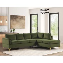 Sectional Sofa And Ottoman NEW
