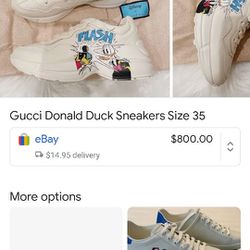 Gucci Donald Duck Flash