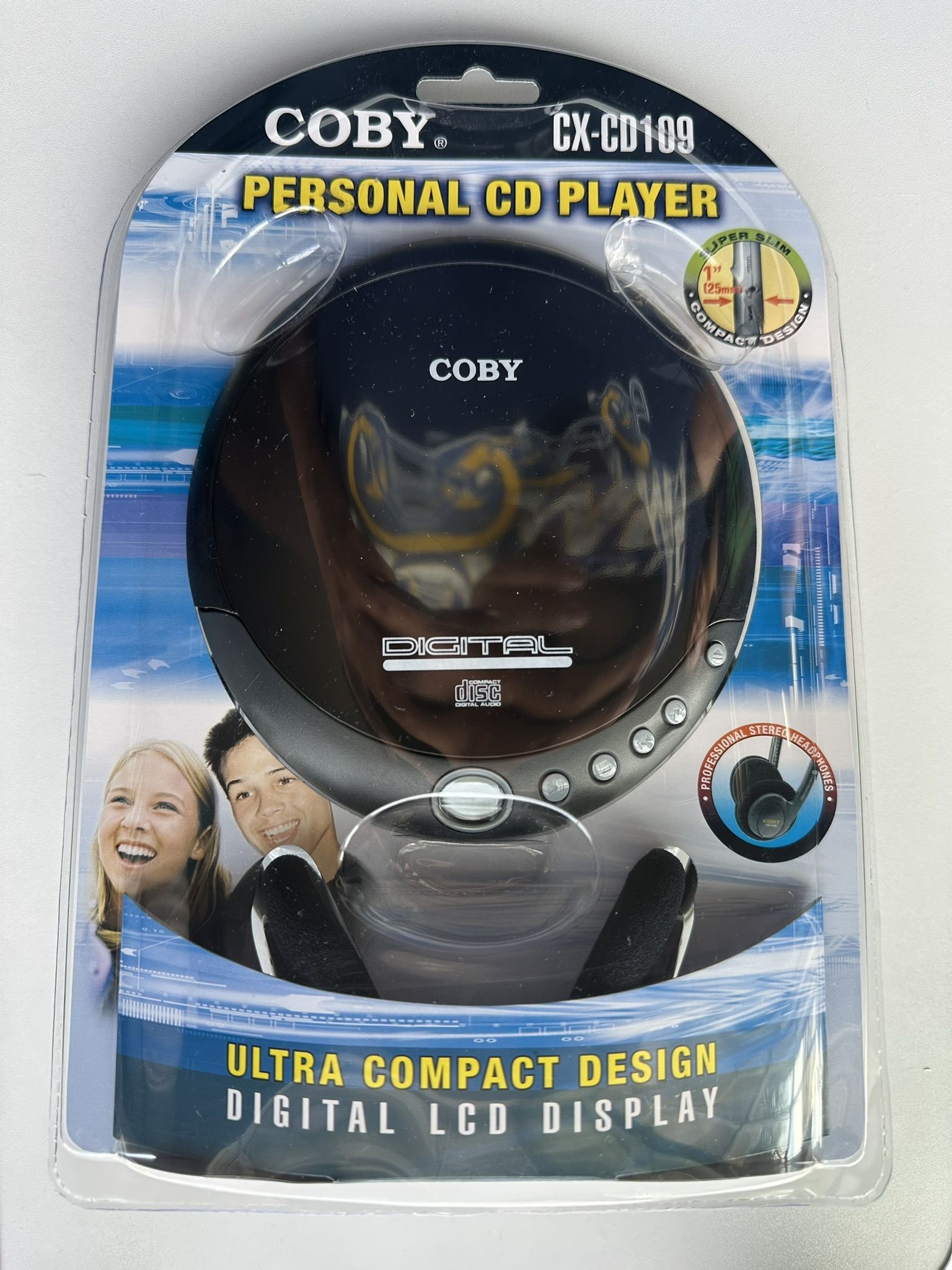 Brand New Coby CD Player With LCD Digital Display