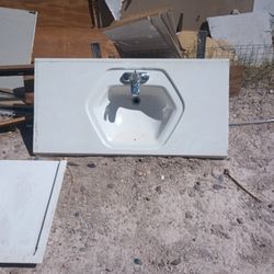 Bathroom Sinks Lavatory Sink And Backsplash 