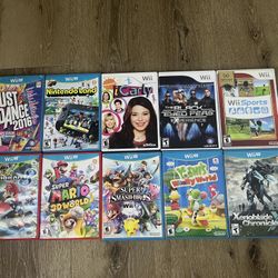 Wii U/Wii Games Bundle Or Singular 