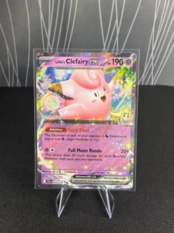 🔥 Pokémon Lillie’s Clefairy EX 056/159 Holo – Near Mint 🔥