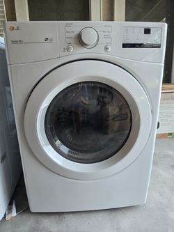 LG high efficiency GAS dryer